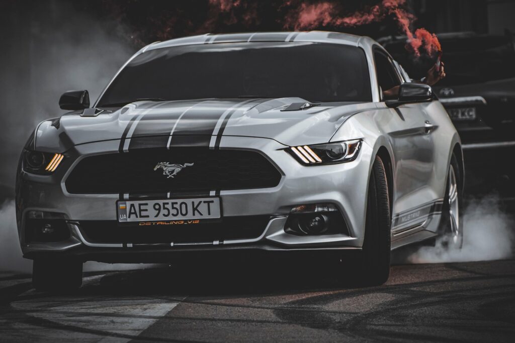 car, drift, race, car wallpapers, sports, auto, machine, transport, ford, mustang