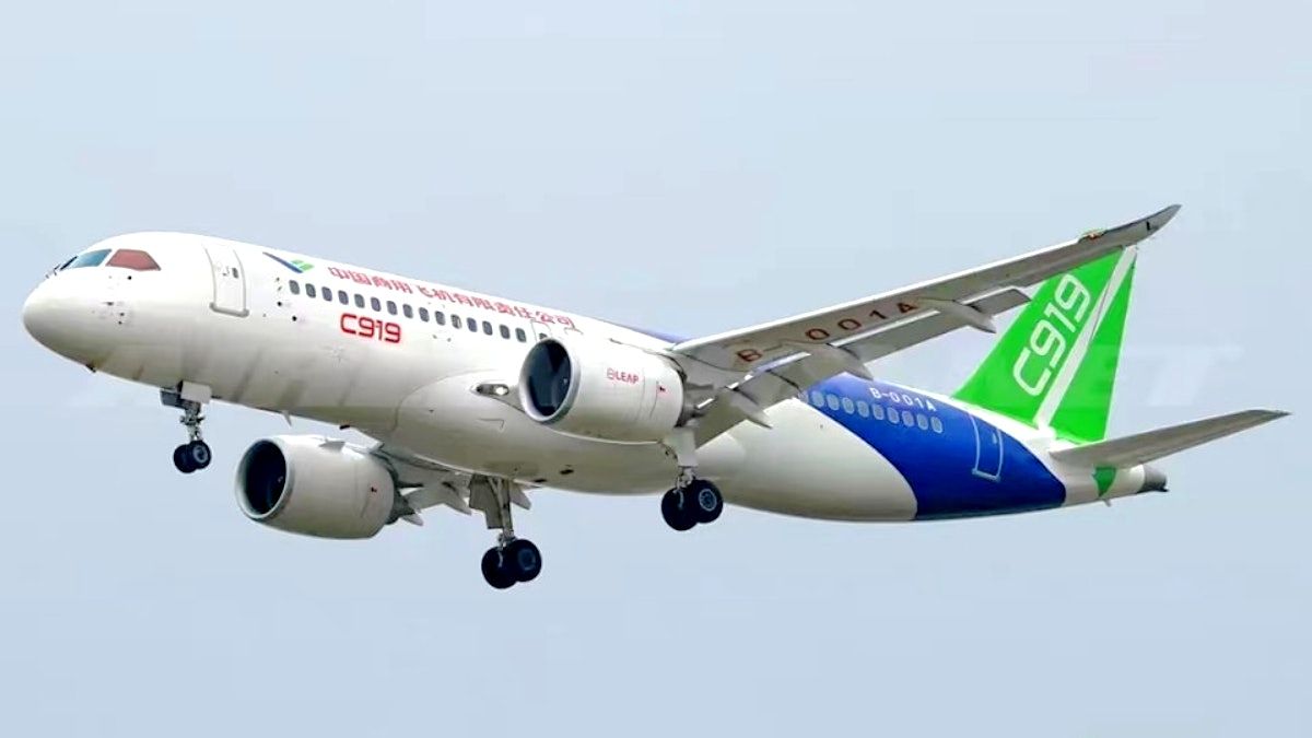 new aircraft C919