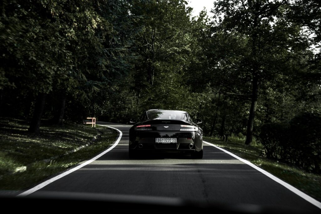 black coupe on road during daytime