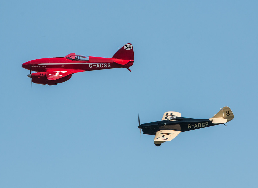 Ten Iconic and Beautiful British Racing Aircraft