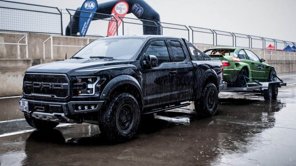 black chevrolet crew cab pickup truck