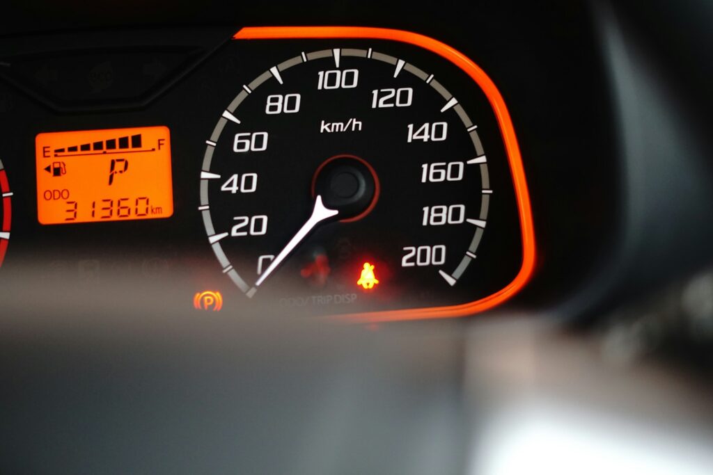 black dashboard