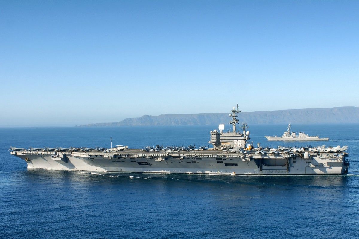 USS George H.W. Bush carrier