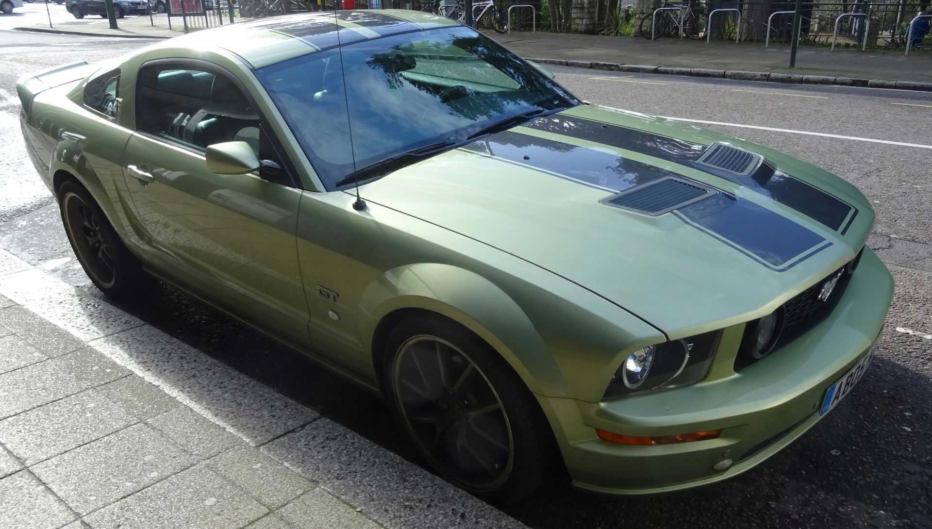 Ford Mustang front-engine format