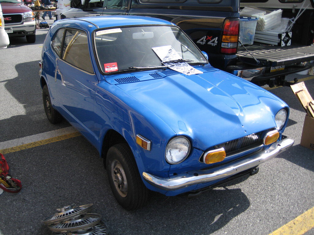 The Mid-Engine Turbocharged All-Wheel-Drive Honda Z Offers Supercar Layout in a Kei Body
