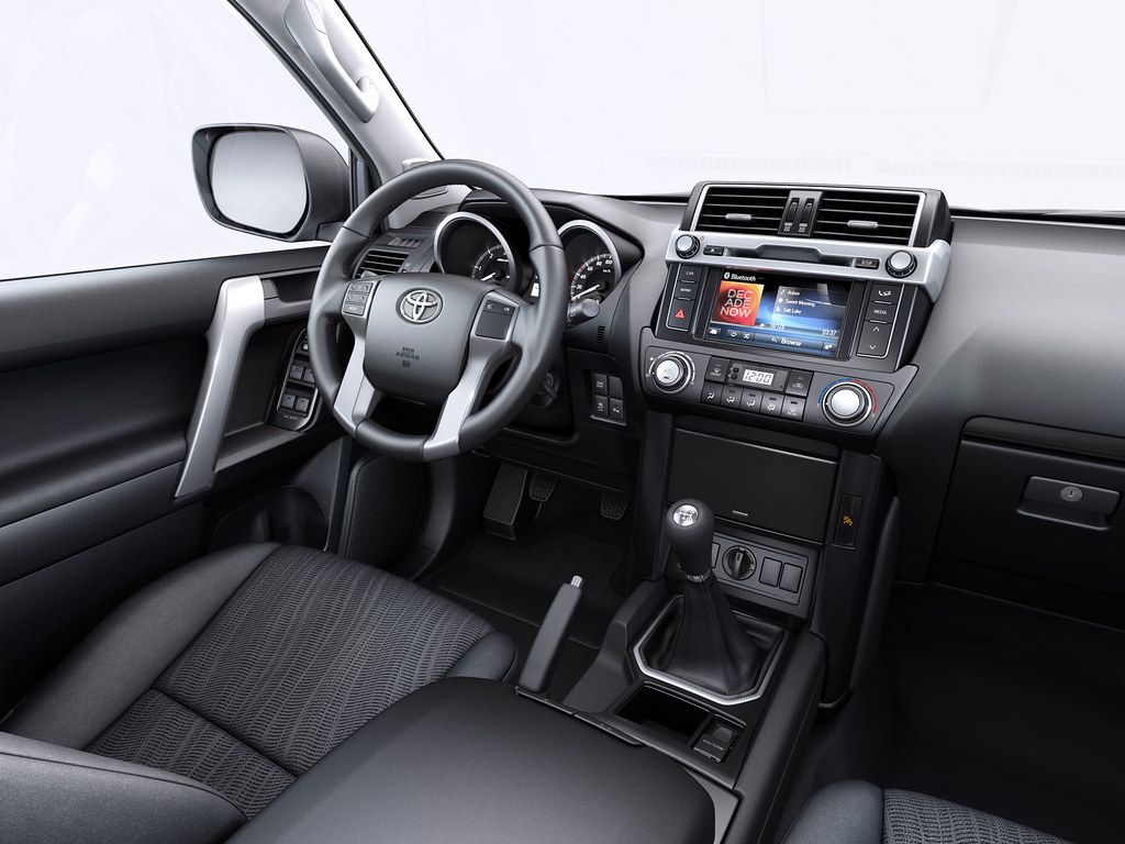 Toyota Land Cruiser interior proportions